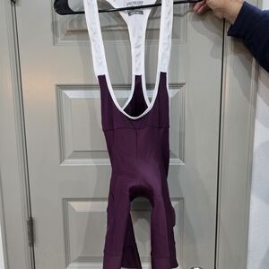 Specialized Women's Bib Shorts in Plum and White